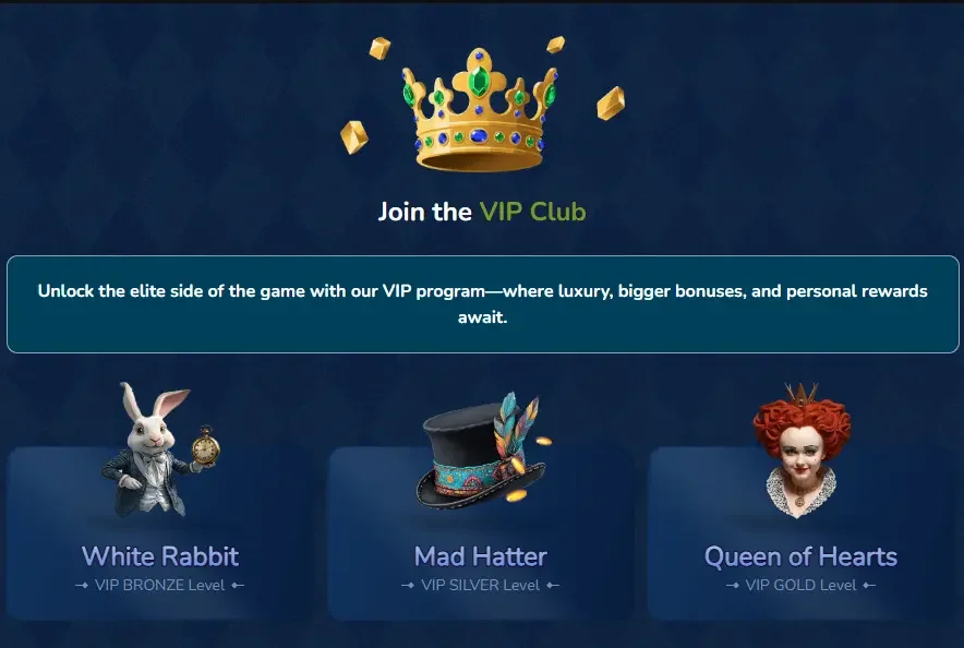 VIP Club of WagerLand - Top European Casino UK